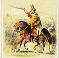 de Berberse generaal Tarik ibn Zijad grijpt in tijdens de burgeroorlog onder de Visgoten in 711